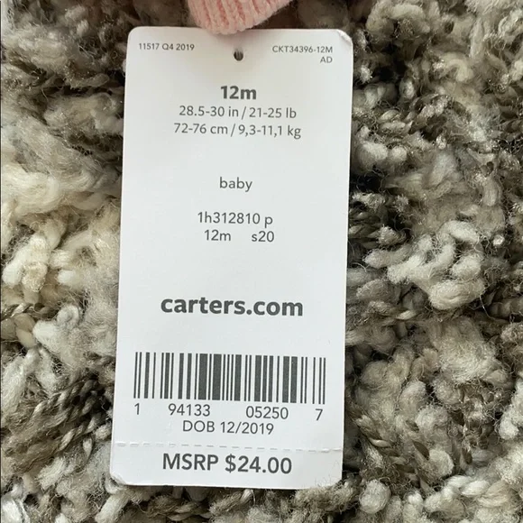 NWT baby pink sweater - Picture 4 of 5
